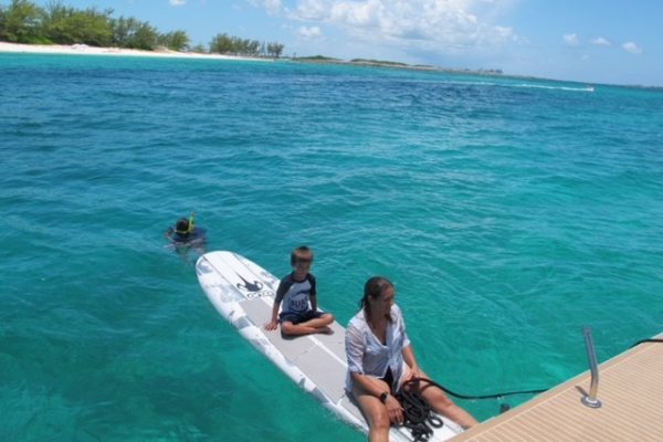 Fun with Paddle board